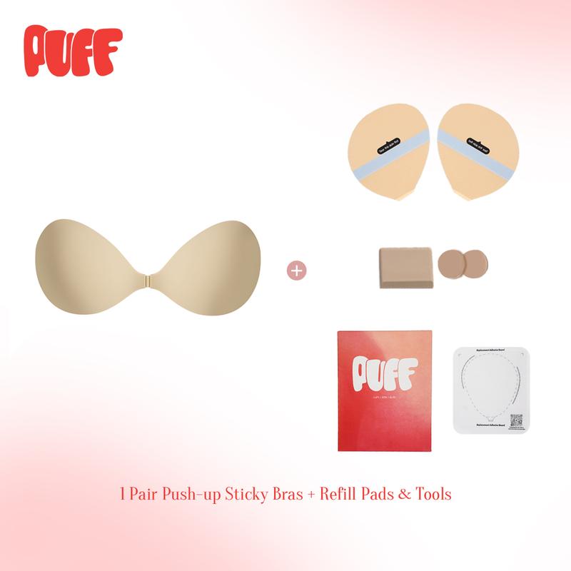 PUFF BODY Strapless Bra - Adhesive Bras