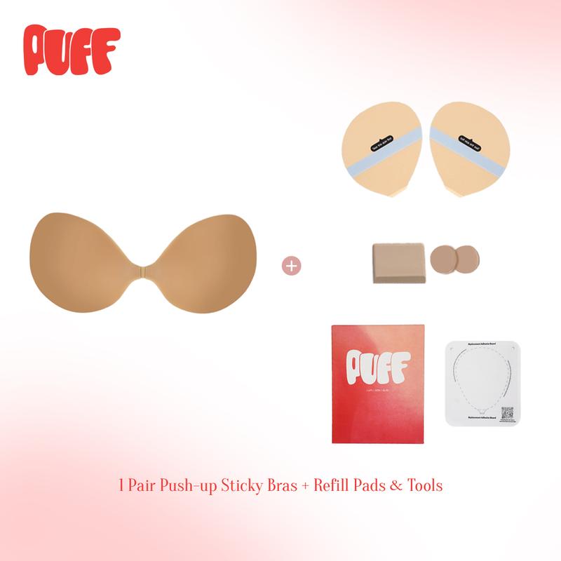 PUFF BODY Strapless Bra - Adhesive Bras